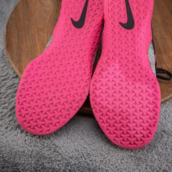 Nike Metcon Flyknit 3 Gray Pink Training Running Shoes AR5623-002 Women Sz 9 EUC - Picture 9 of 10